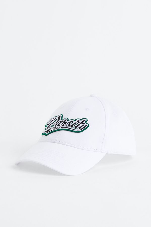 Gorra en sarga de algodón