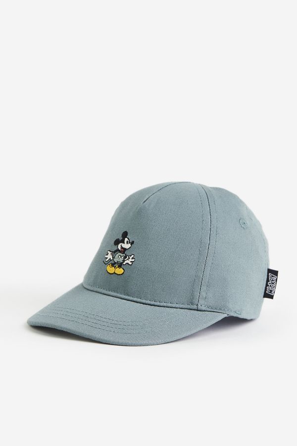 Gorra de sarga con bordado