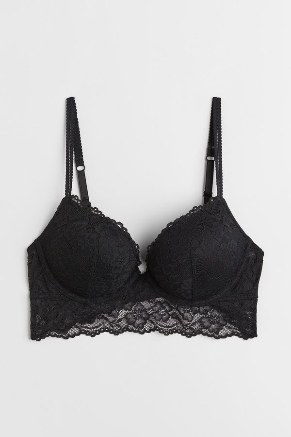 Bralette con super push-up