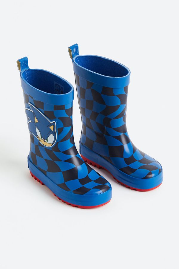 Botas de lluvia con estampado