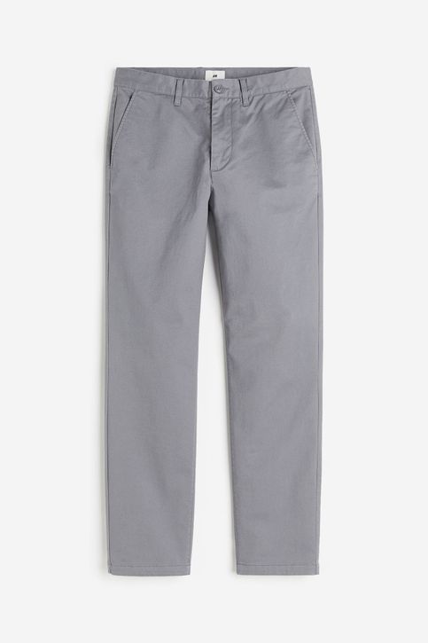 Pantalón de algodón Slim Fit - H&M UY