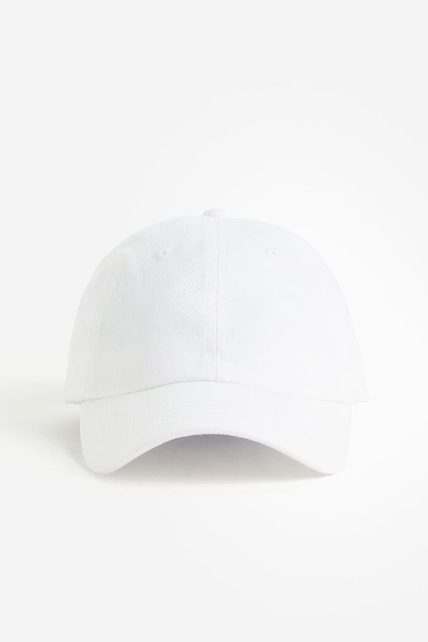 Gorra en sarga de algodón