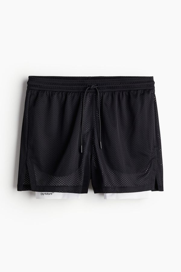 Short deportivo largo 2 en 1 en DryMove™