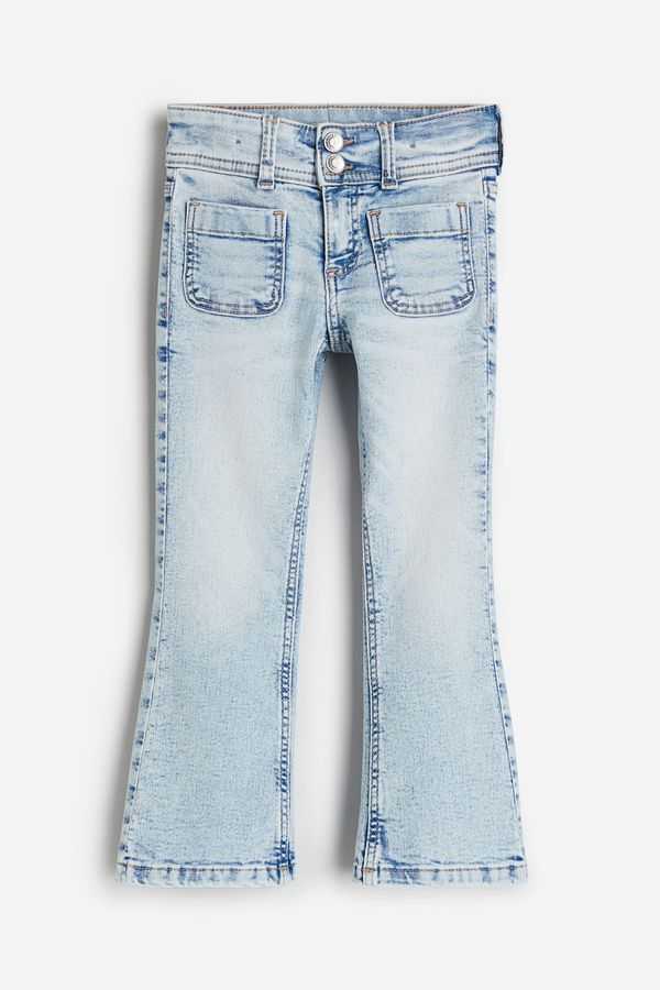 Superstretch Flared Leg Jeans