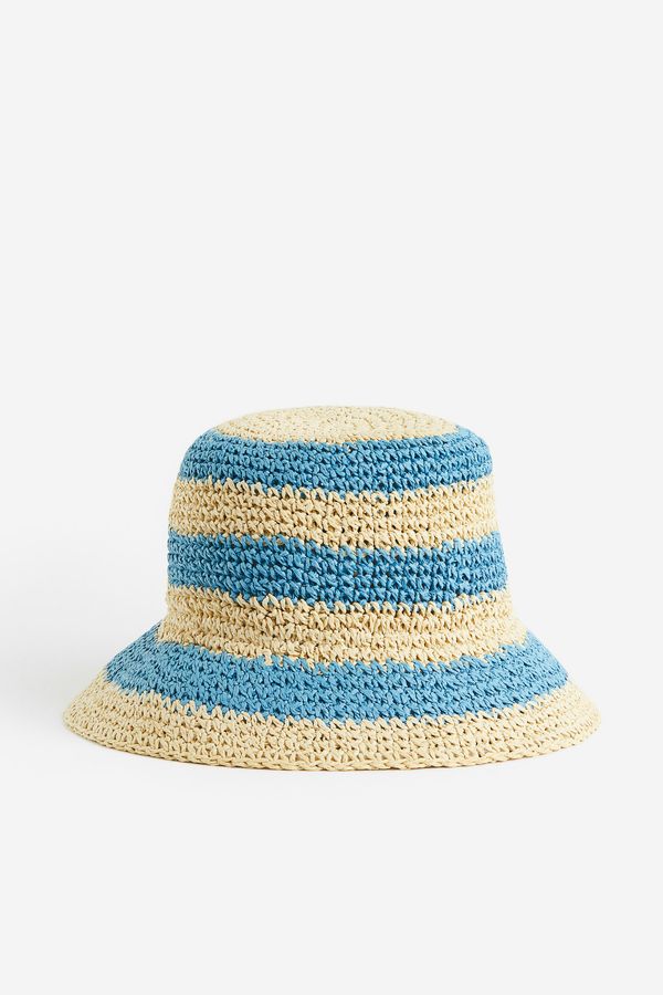 Sombrero bucket estilo crochet