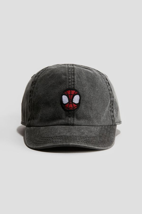 Gorra de sarga con diseño decorativo