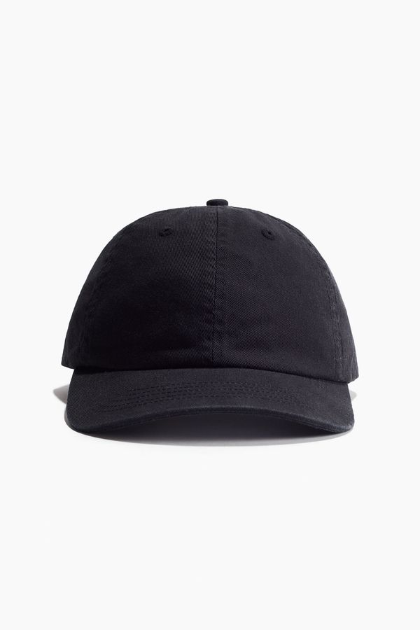 Gorra en sarga de algodón