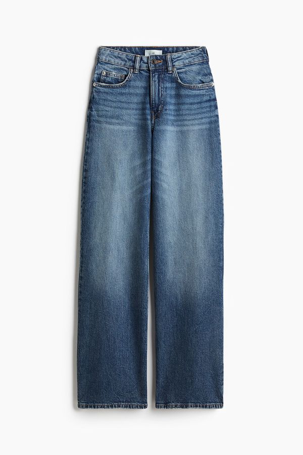 Wide High Jeans