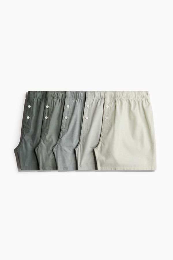 Pack de 5 calzoncillos boxer de algodón