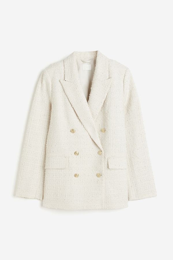 Blazer oversized de bouclé